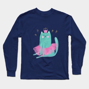 Lady Cat Long Sleeve T-Shirt